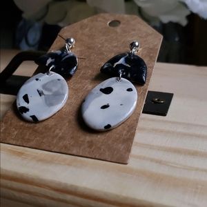 Polymer clay earrings